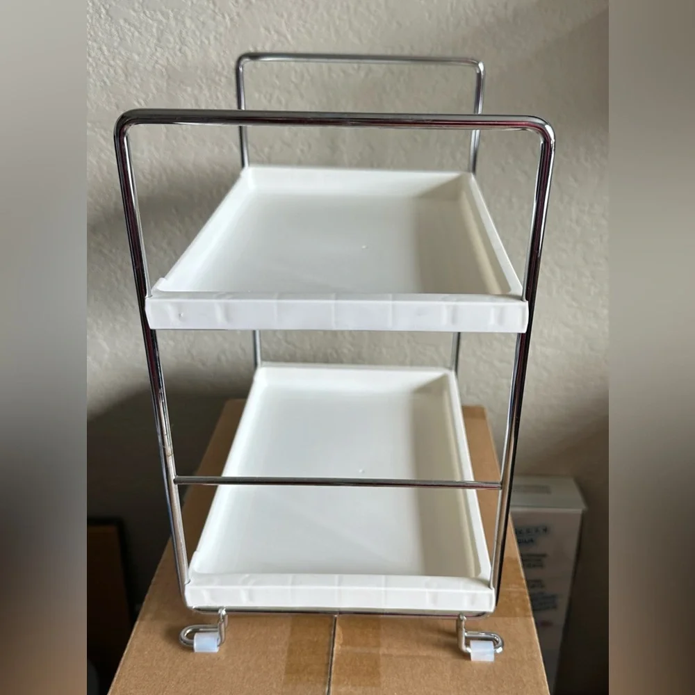 2️⃣ Tier Countertop Vanity Shelf, EUC